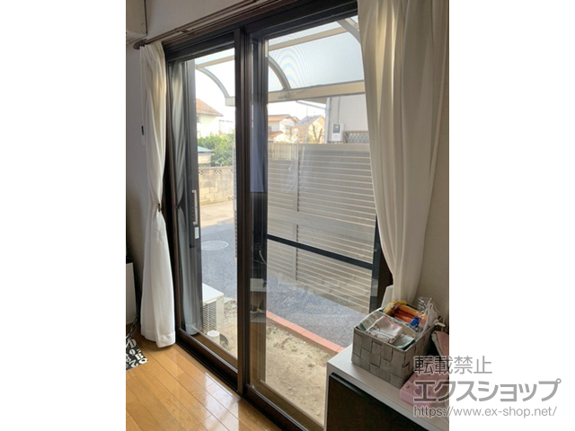 埼玉県春日部市のの二重窓（内窓） インプラス ダストバリア仕様 引違い窓 2枚建 施工例