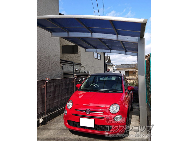 京都府京都市ののカーポート プレシオスポート 積雪〜20cm対応 施工例