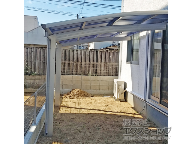 香川県高松市ののカーポート プレシオスポート 積雪〜20cm対応 施工例