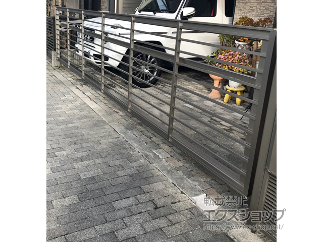 大阪府堺市ののカーゲート ワイドオーバードアS1型 電動式 施工例