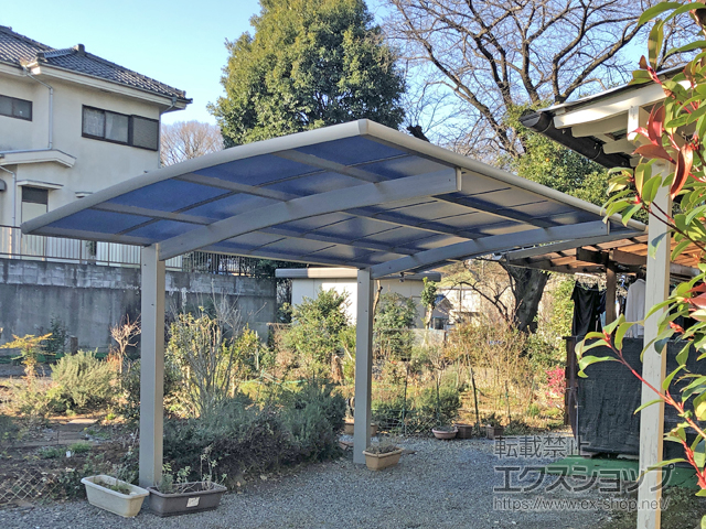 埼玉県所沢市ののカーポート レイナポートグラン　積雪〜20cm対応 施工例