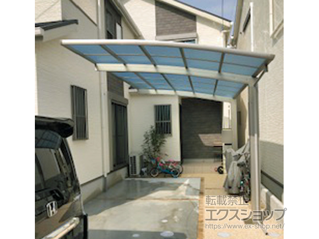 大阪府門真市ののカーポート レイナポートグラン　積雪〜20cm対応 施工例