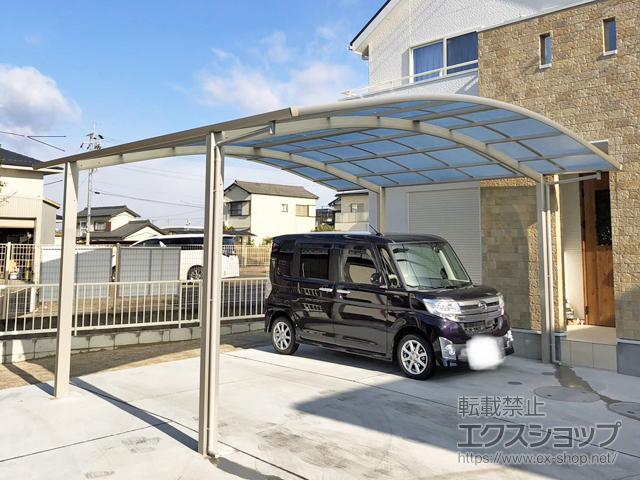 愛知県春日井市ののカーポート レイナツインポートグラン　積雪〜20cm対応 施工例