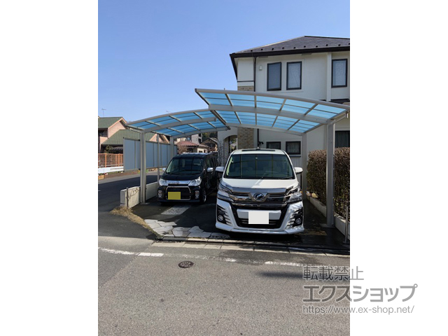 東京都八王子市ののカーポート レイナポートグラン　積雪〜20cm対応 施工例