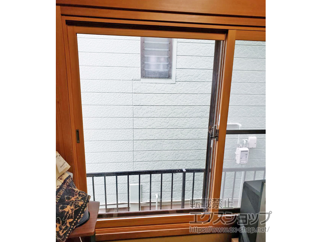 愛知県豊田市のの二重窓（内窓） インプラス ダストバリア仕様 引違い窓 2枚建 施工例