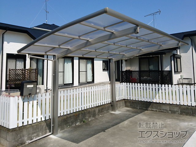埼玉県羽生市ののカーポート レイナポートグラン　積雪〜20cm対応 施工例