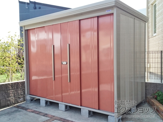 神奈川県平塚市のの物置・屋外倉庫 Mr.ストックマンダンディ 一般型 2900×1590×2110（ND-2915-Y） ND-2915-Y-T 施工例