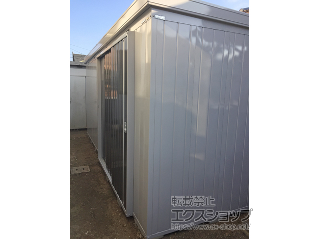 徳島県徳島市のの物置・屋外倉庫 ネクスタ大型 一般型 5260×1790×2375（NXN-100H） NXN-100H-PG 施工例