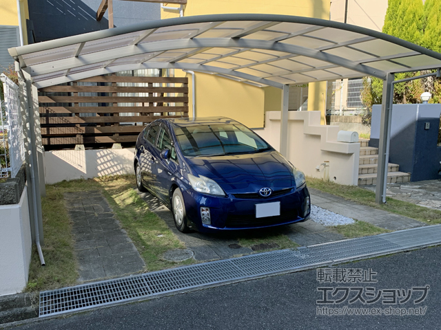 兵庫県神戸市ののカーポート レイナツインポートグラン　積雪〜20cm対応 施工例