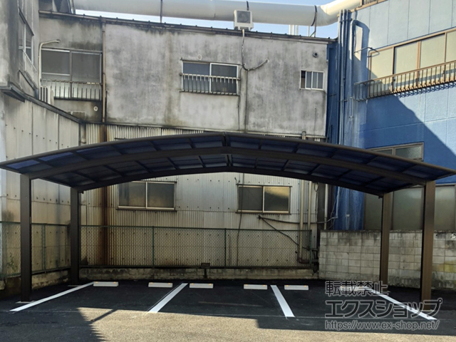 東京都足立区ののカーポート レイナトリプルポートグラン　積雪〜20cm対応 施工例