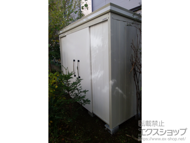 新潟県新潟市のの物置・屋外倉庫 ガーデンハウス DM-Z2509-G 豪雪地型 2523×923×2120 DM-Z2509-G-NW 施工例