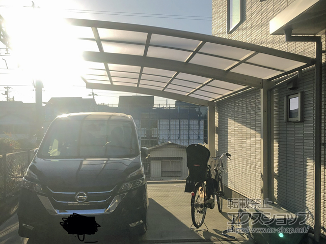 千葉県八千代市ののカーポート レイナポートグラン　積雪〜20cm対応 施工例