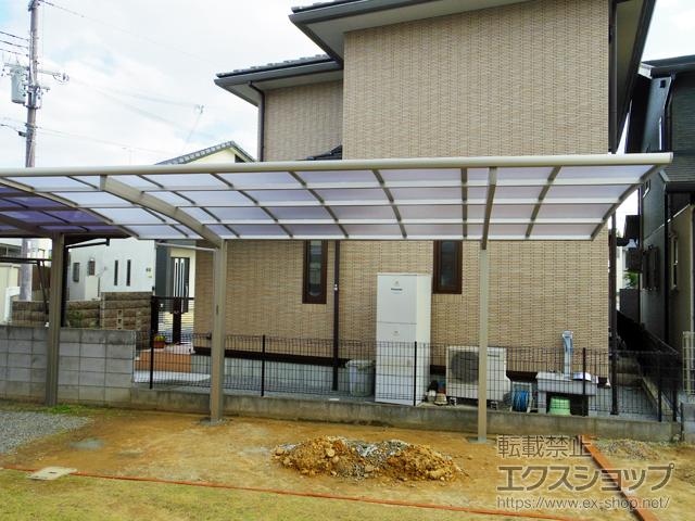 兵庫県小野市ののカーポート レイナポートグラン　積雪〜20cm対応 施工例