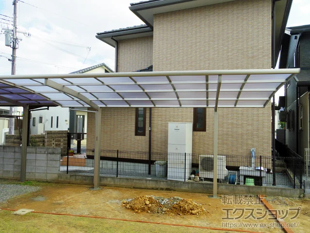 兵庫県小野市のYKKAPのカーポート レイナポートグラン　積雪～20cm対応 施工例