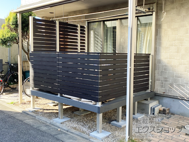 東京都武蔵村山市ののウッドデッキ リウッドデッキ 200 施工例