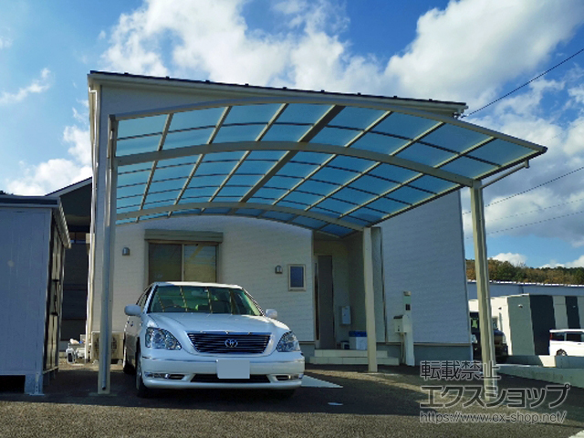 静岡県裾野市ののカーポート レイナツインポートグラン　積雪〜20cm対応 施工例