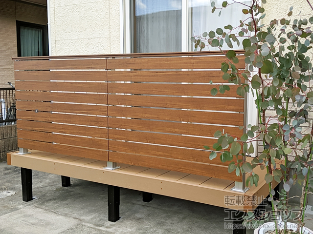 佐賀県唐津市ののウッドデッキ リウッドデッキ 200 施工例