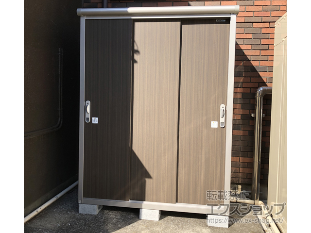 神奈川県横浜市のの物置・屋外倉庫 エスモ 一般型 1497×900×1959（ESE-1509A） ESE-1509A-DW 施工例