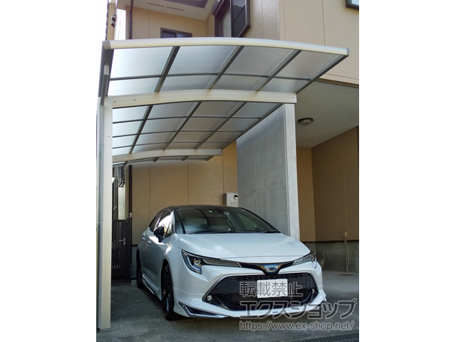 愛知県北名古屋市ののカーポート レイナポートグラン　積雪〜20cm対応 施工例