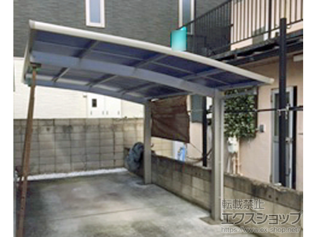 東京都葛飾区ののカーポート プレシオスポート 積雪〜20cm対応 施工例
