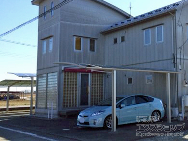 群馬県高崎市ののカーポート レイナポートグラン　積雪〜20cm対応 施工例