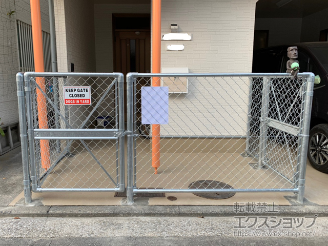 神奈川県横浜市ののフェンス・柵 PCフェンス A1200 施工例