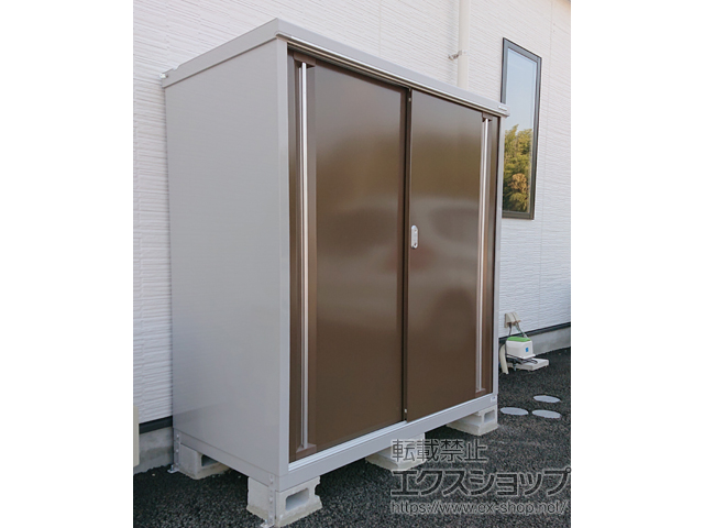 愛知県半田市のの物置・屋外倉庫 シンプリー 一般型 1520×755×1603（MJX-157） MJX-157D-TB 施工例