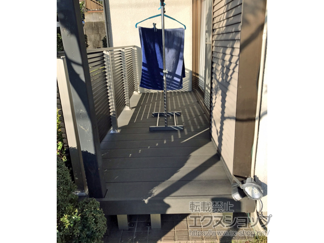 神奈川県海老名市ののウッドデッキ リウッドデッキ 200 施工例