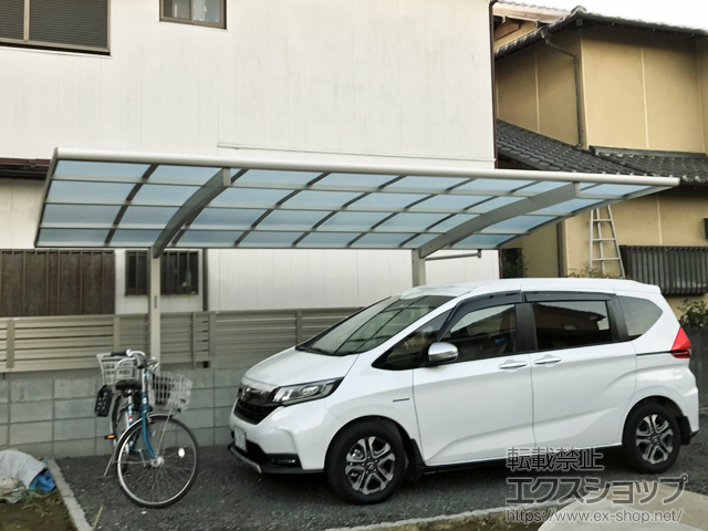 埼玉県鴻巣市ののカーポート レイナポートグラン　積雪〜20cm対応 施工例