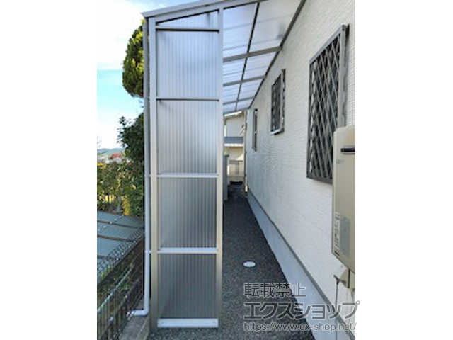 三重県名張市ののストックヤード ストックヤードII 両袖タイプ 積雪〜20ｃｍ対応 施工例