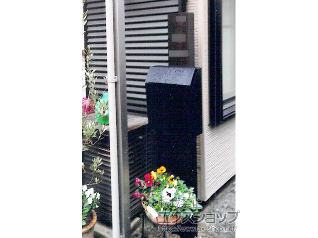 埼玉県川口市のの機能門柱・ポスト 機能門柱FW 施工例