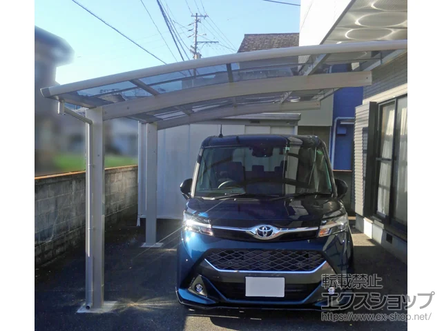 愛媛県南宇和郡愛南町のValue Selectのカーポート プレシオスポート 積雪～20cm対応 施工例