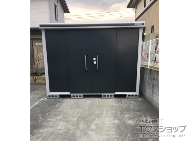 千葉県木更津市のの物置・屋外倉庫 エルモ 一般型 2920×1870×2118（LMD-2918） LMD-2918-SM 施工例