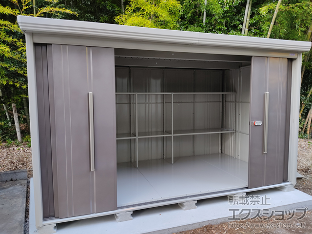 大分県大分市のの物置・屋外倉庫 Mr.ストックマンダンディ 一般型 3600×1922×2110（ND-3619） ND-3619-B 施工例