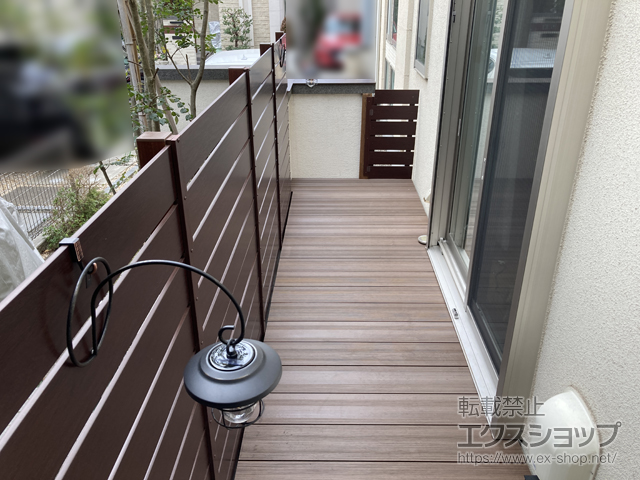 東京都杉並区ののウッドデッキ 樹ら楽ステージ 木彫 施工例