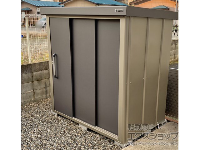 福井県坂井市のの物置・屋外倉庫 エスケーエイト SK8-70 一般型 1800×1200×1940 SK8-70-GK 施工例