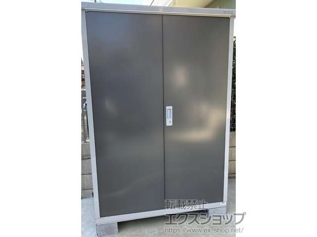 埼玉県ふじみ野市のの物置・屋外倉庫 アイビーストッカー 1320×905×1903 BJX-139E-PG 施工例