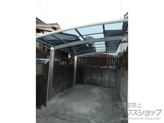 福岡県那珂川市ののカーポート レイナポートグラン　積雪〜20cm対応 施工例