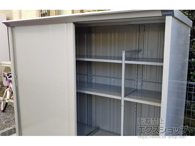 茨城県つくばみらい市のの物置・屋外倉庫 グランプレステージジャンプ 1879×900×1600（GP-199B-F） GP-199B-F-MW 施工例