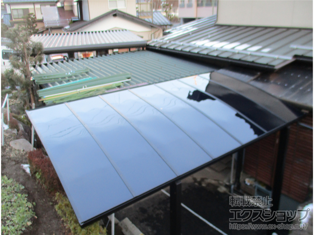 長野県木曽郡木曽町ののカーポート プレシオスポート 積雪〜20cm対応 施工例