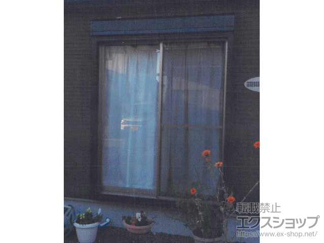 滋賀県彦根市のの玄関ドア、窓シャッター 【特注】リフォームシャッター 手動式 標準タイプ 施工例