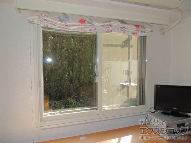 兵庫県芦屋市のの二重窓（内窓） インプラス 引違い窓 変則2枚建 施工例