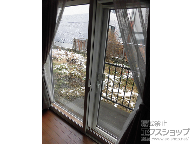 北海道札幌市のの二重窓（内窓） インプラス 引違い窓 変則2枚建（逆勝手） 施工例