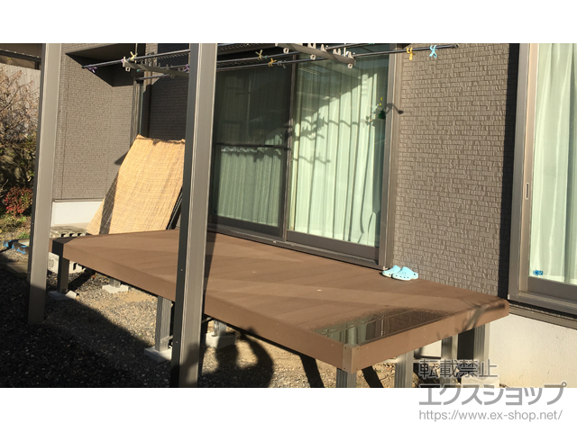 三重県鈴鹿市ののウッドデッキ リウッドデッキ 200 施工例
