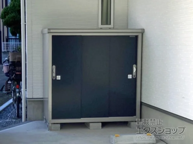 埼玉県川口市のヨドコウの物置・収納・屋外倉庫 エスモ 一般型 1497×750×1501（ESE-1507E） ESE-1507E-SM 施工例