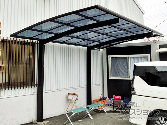 大阪府和泉市ののカーポート プレシオスポート 積雪〜20cm対応 施工例