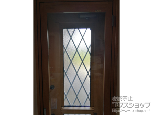 福岡県行橋市のの二重窓（内窓） インプラス テラスドア 外観左吊元 施工例