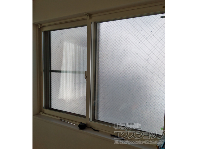 東京都練馬区のの二重窓（内窓） インプラス ダストバリア仕様 引違い窓 2枚建 施工例