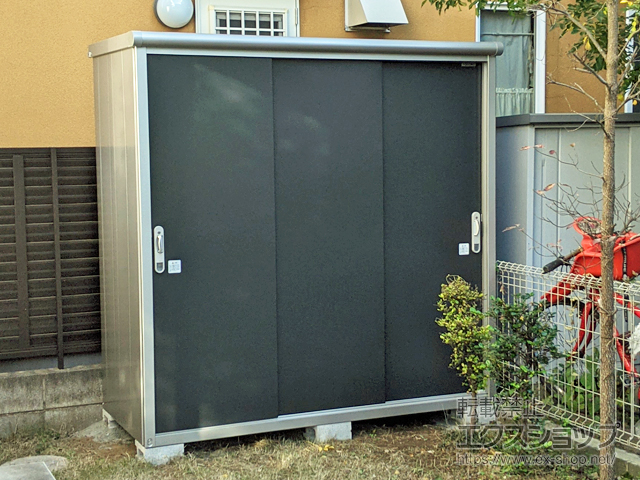 東京都西東京市のの物置・屋外倉庫 エスモ 一般型 1950×900×1959 ESE-1909A-SM 施工例