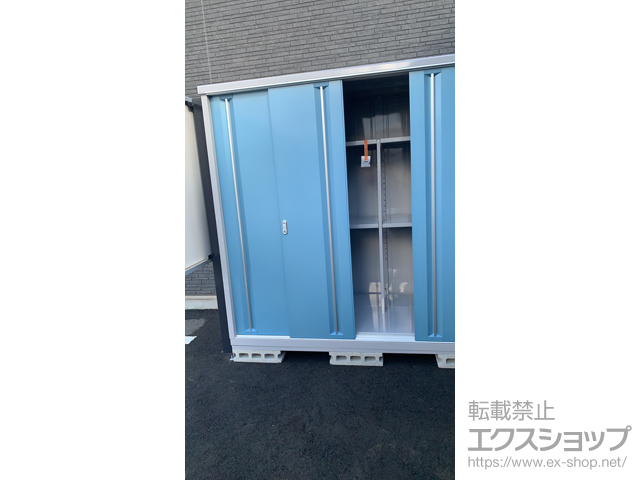 愛知県岡崎市のの物置・屋外倉庫 シンプリー 一般型 1940×905×1903（MJX-199E-P） MJX-199E-P-AB 施工例